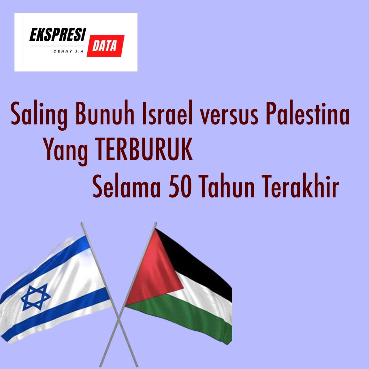 SALING BUNUH ISRAEL VS PALESTINA YANG TERBURUK SELAMA 50 TAHUN TERAKHIR