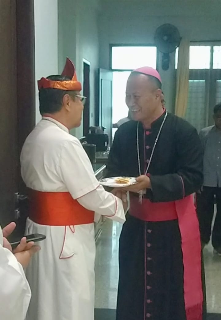 Kunjungan Pastoral Mgr Ignatius Kardinal Suharyo di Lingkungan TNI-Polri dan Keuskupan Agung Palembang