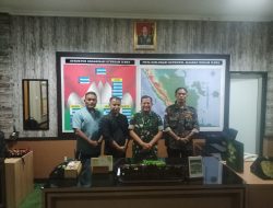 ROBET ALI, ketua DPC GRIB JAYA Ogan Ilir SILATURAHMIM DENGAN ASTER KODAM ll. SRIWIJAYA