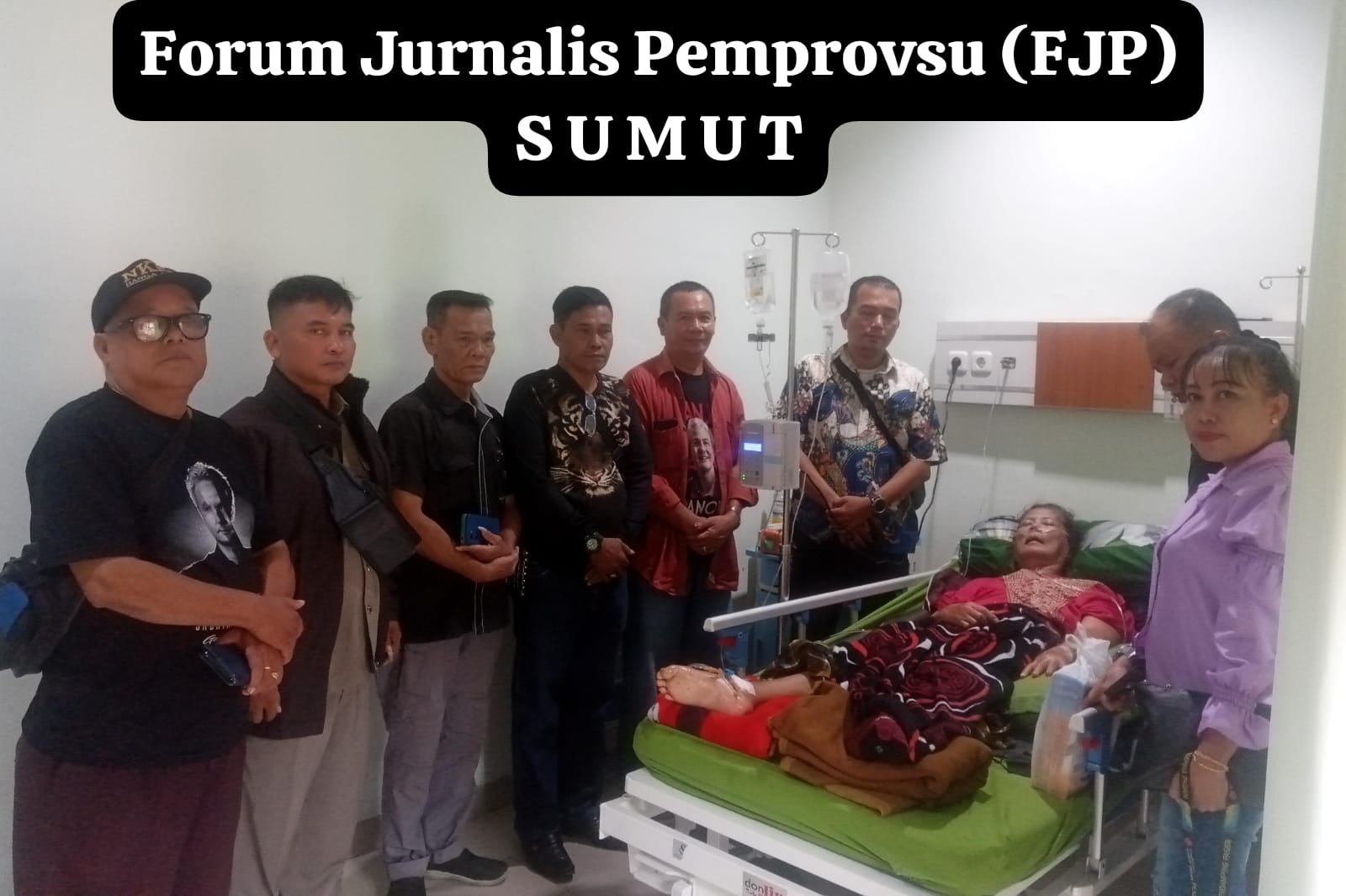 Forum Jurnalis Pemprovsu (FJP) Sumut Giat Bakti Sosial