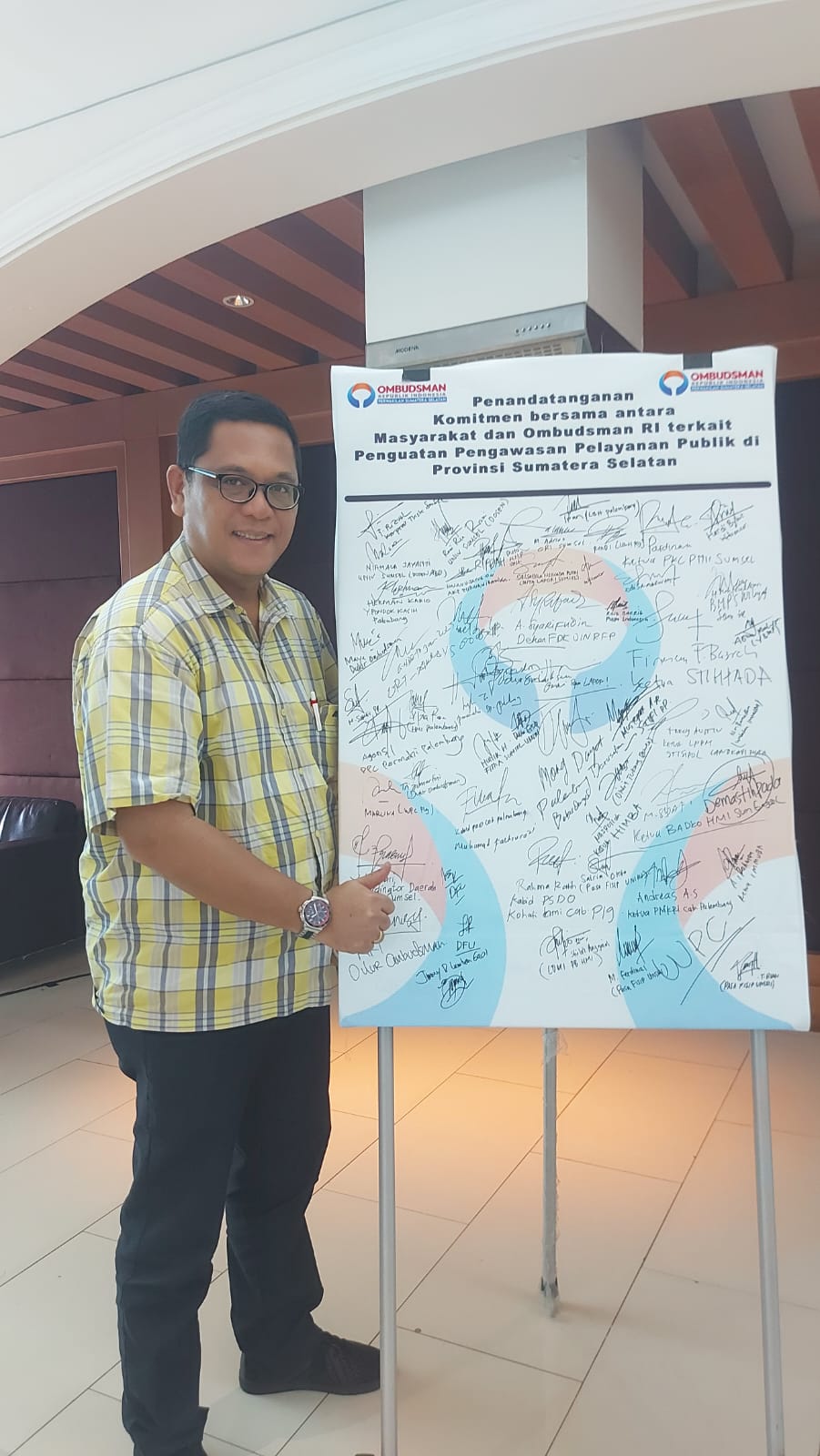 Ombudsman Sumsel mengadakan Diskusi Pengawasan Pelayanan bersama Tokoh Masyarakat dan Pemuda Palembang