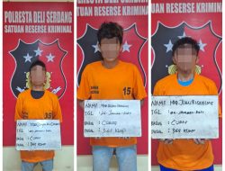 Tim Jatanras Polresta Deli Serdang Amankan 3 Pelaku Curas