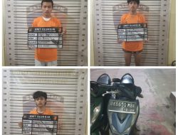 3 Pelaku Curanmor Dan Barang Bukti Diamankan Polsek Percut Sei Tuan