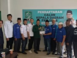 PKB Kota Palembang Menerima Kedatangan Demokrat Untuk Pengambilan Formulir Pendaftaran Balon Walikota