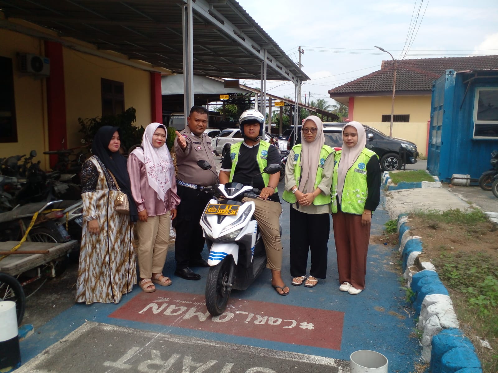 Satlantas Polresta Deli Serdang Beri Pelayanan Terbaik Bagi Pemohon SIM