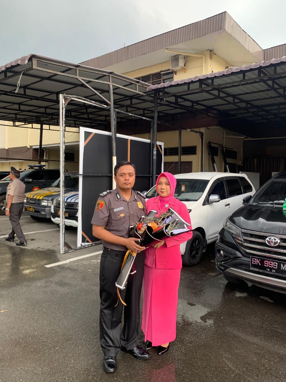 Kapolrestabes Medan Pimpin Upacara Korps Raport Kenaikan Pangkat 93 Personel