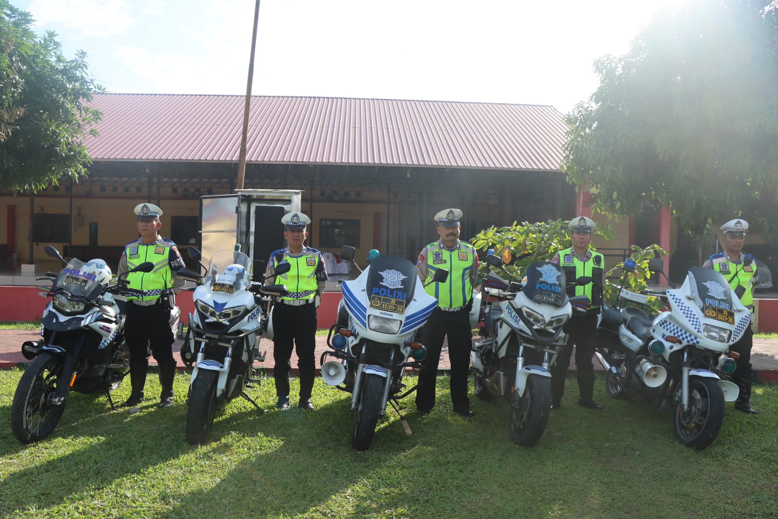 Polresta Deli Serdang Laksanakan Apel Gelar Pasukan Operasi Patuh Toba 2024