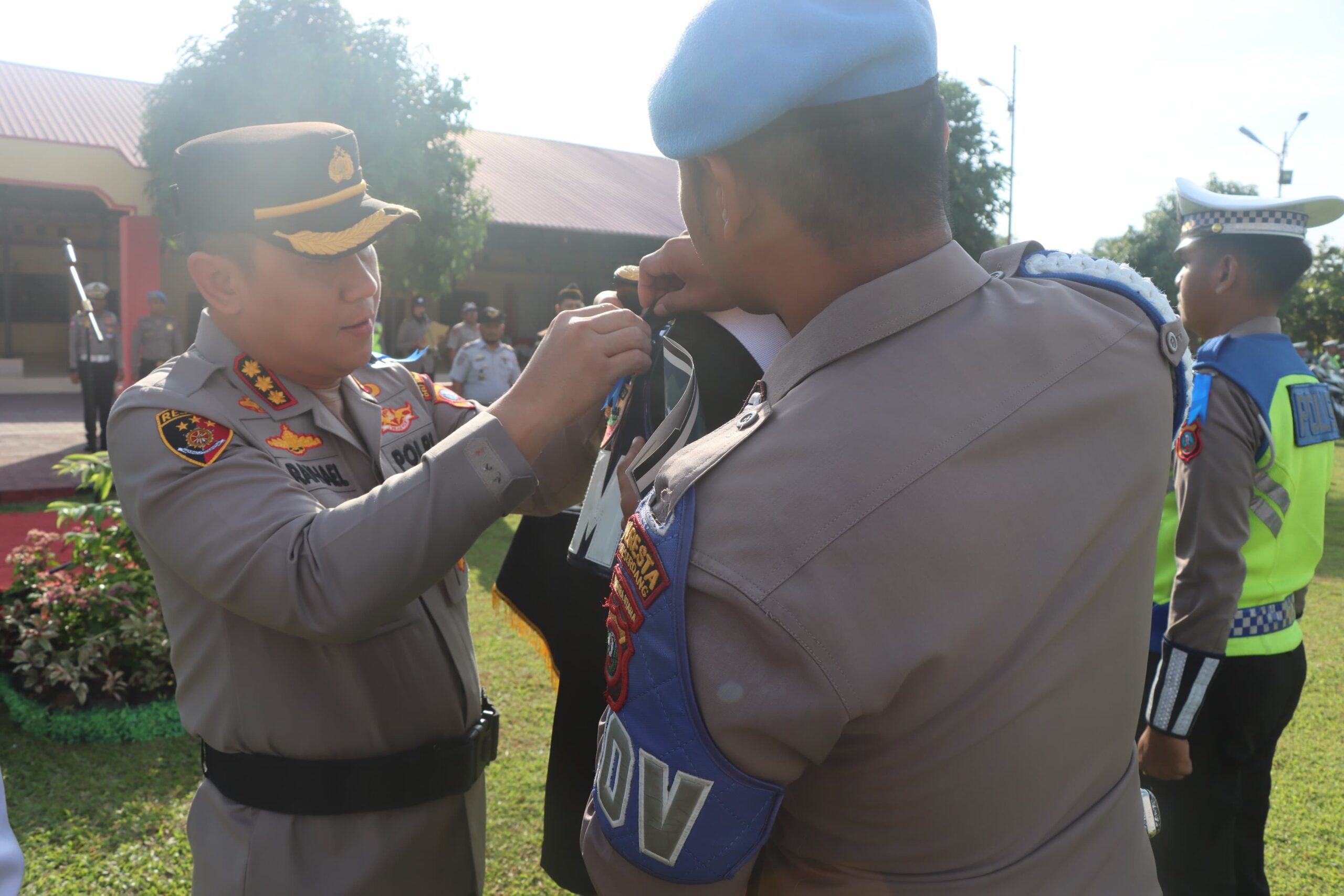 Polresta Deli Serdang Laksanakan Apel Gelar Pasukan Operasi Patuh Toba 2024