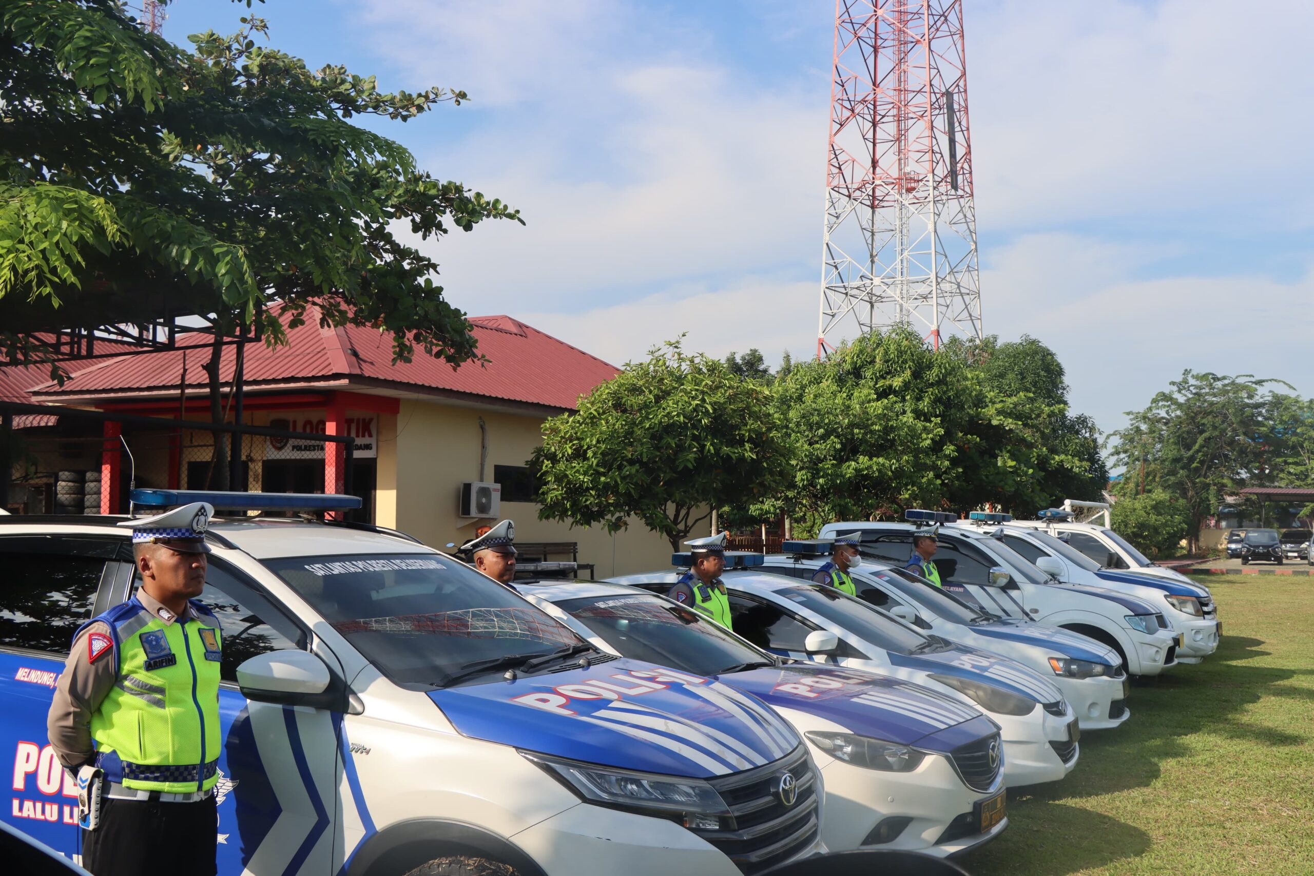 Polresta Deli Serdang Laksanakan Apel Gelar Pasukan Operasi Patuh Toba 2024