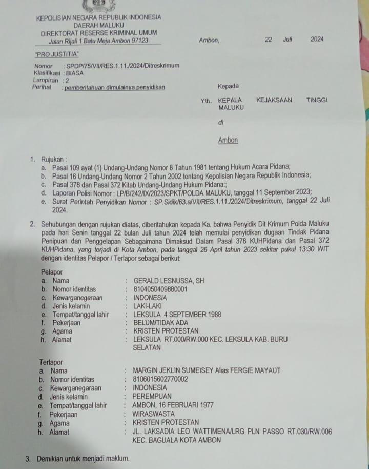 FM Diduga Menipu Ratusan Juta, Untuk Iming-iming Masuk Polri FM Diduga Menipu Ratusan Juta, Untuk Iming-iming Masuk Polri