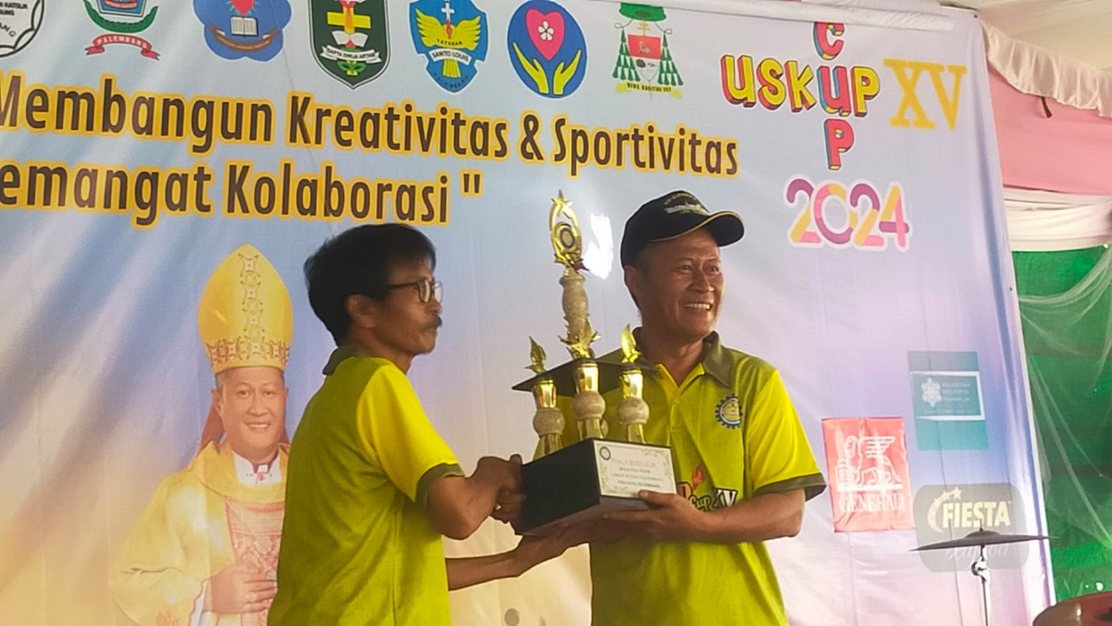 USKUP CUP XV Tingkatkan Semangat Persaudaraan, Kekeluargaan dan Sportivitas Anggota PGK Palembang
