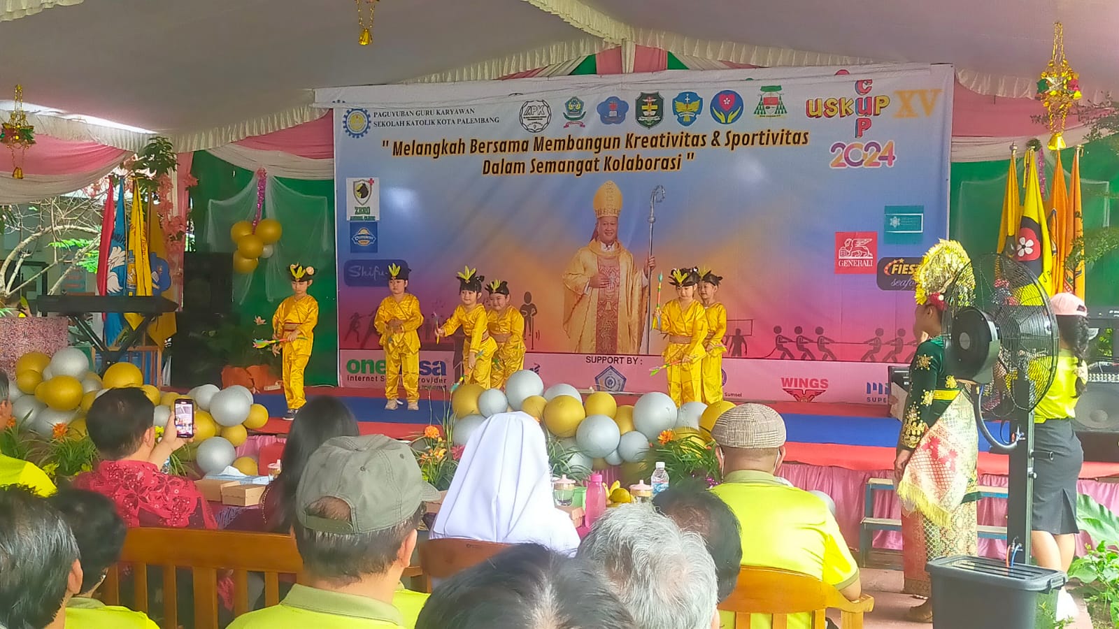 USKUP CUP XV Tingkatkan Semangat Persaudaraan, Kekeluargaan dan Sportivitas Anggota PGK Palembang