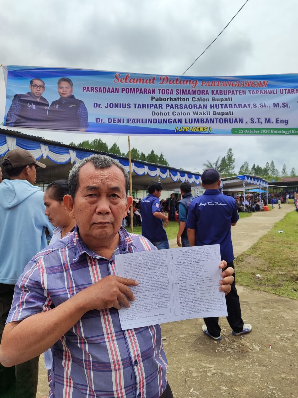 PMPHI : Masyarakat Taput Andalkan Tuhan Dukung JTP No 2, Ke Bobby Diam, Ke Edy Tersenyum