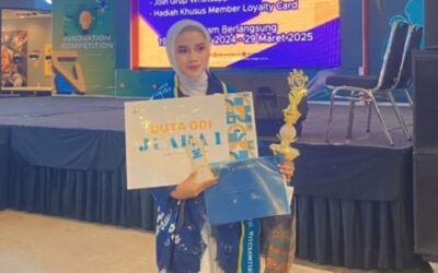 Lesti Suci Prestika Mahasiswi UBD terpilih sebagai Duta 1 GDI Sumatera Selatan 2024.