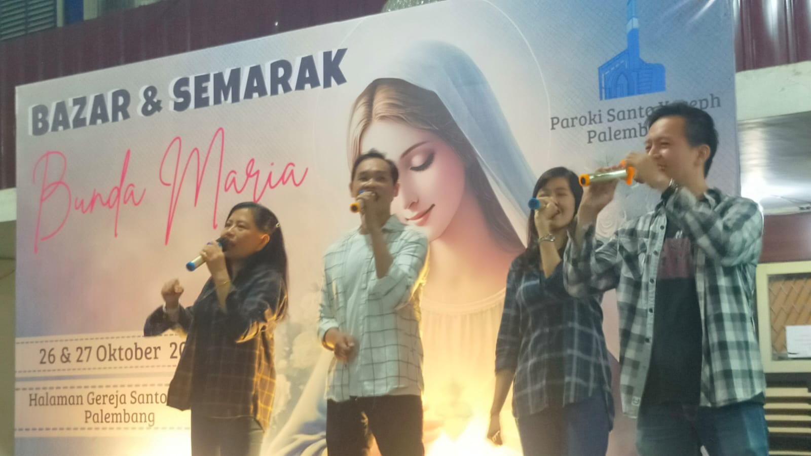 Bazar Dan Semarak Bunda Maria di Gereja St Yoseph Palembang Bazar Dan Semarak Bunda Maria di Gereja St Yoseph Palembang