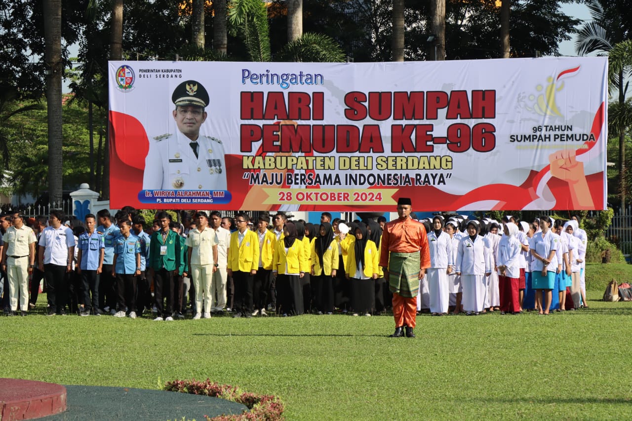 Kapolresta Deli Serdang Hadiri Upacara Peringatan Sumpah Pemuda Ke 96 Pemkab Deli Serdang Kapolresta Deli Serdang Hadiri Upacara Peringatan Sumpah Pemuda Ke 96 Pemkab Deli Serdang