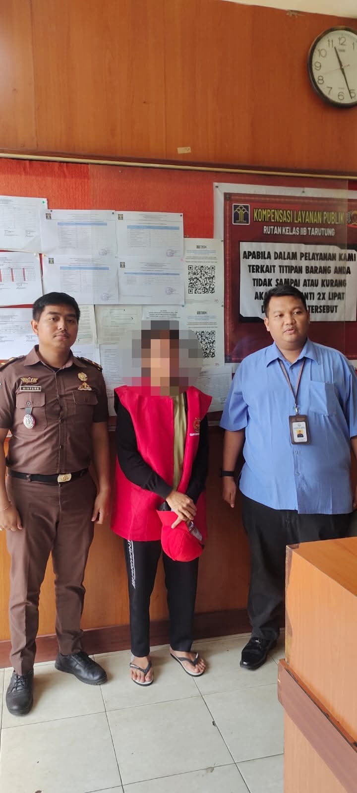 Kejari Humbang Hasundutan Eksekusi Terdakwa Korupsi