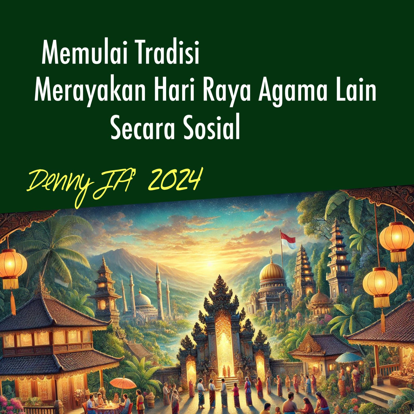 Menghidupkan Sisi Spiritual Manusia Menghidupkan Sisi Spiritual Manusia