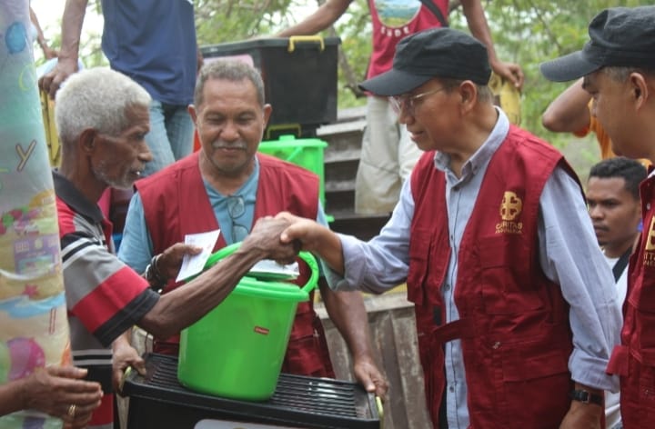 Mgr. Aloysius Sudarso SCJ Respon Penyaluran Bantuan Caritas Indonesia dan Rencana Lanjutan untuk Lewotobi
