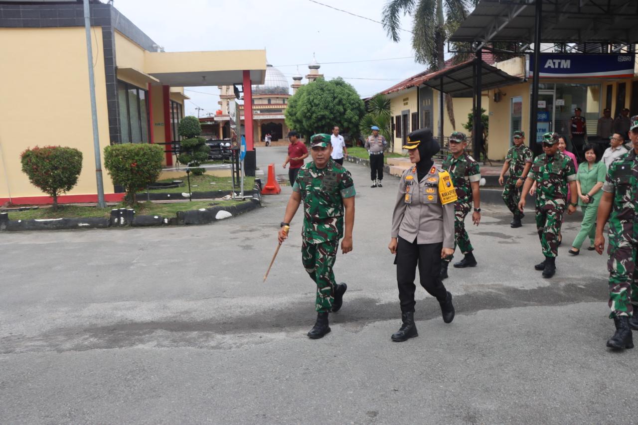 Pangdam I/BB Mayjen TNI Rio Firdianto, SH Silaturahmi Ke Polresta Deli Serdang Pangdam I/BB Mayjen TNI Rio Firdianto, SH Silaturahmi Ke Polresta Deli Serdang