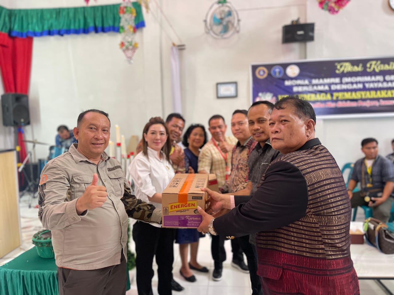 GBKP Bersama Yayasan Roda Kebajikan Peduli Kunjungi Lapas Lubuk Pakam