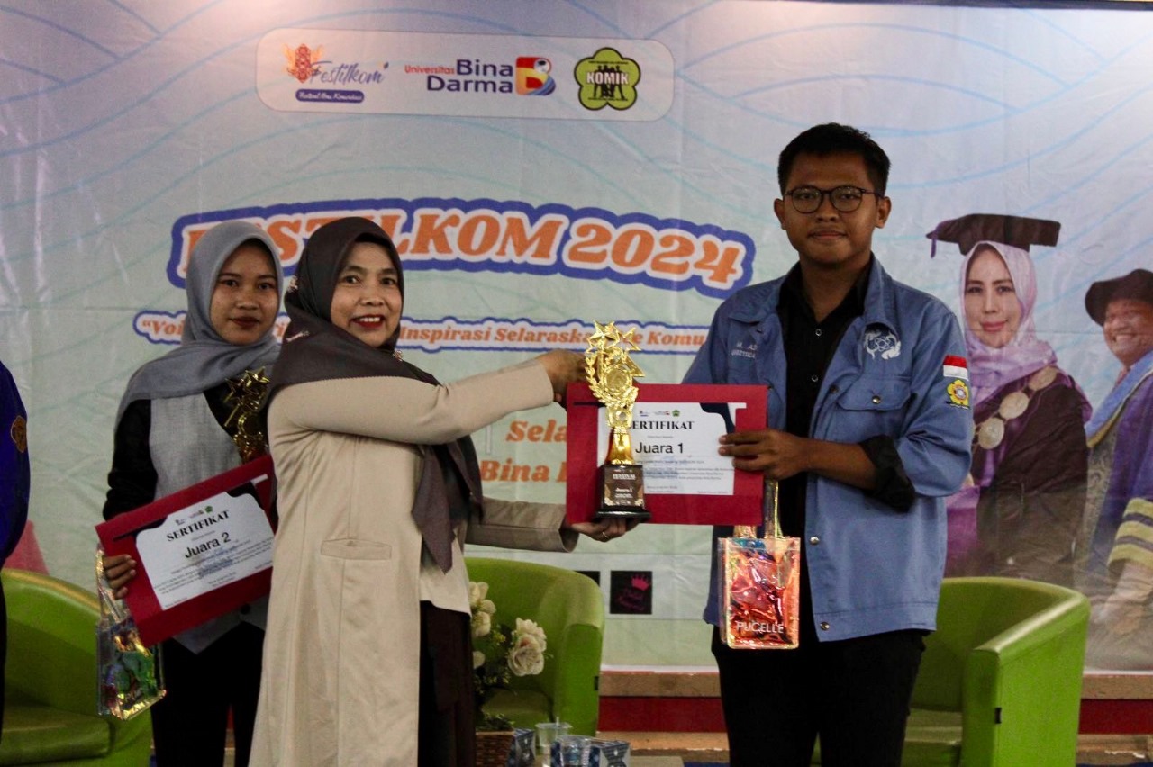 *Sukses Digelar! Seminar Nasional dan Perlombaan dalam FESTILKOM 2024 di Universitas Bina Darma*