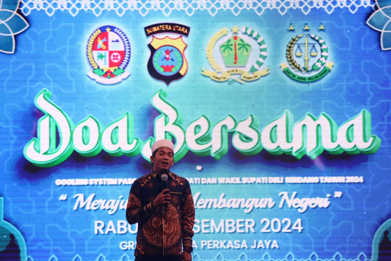 Polresta Deli Serdang Gelar Doa Bersama Pasca Pilkada 2024
