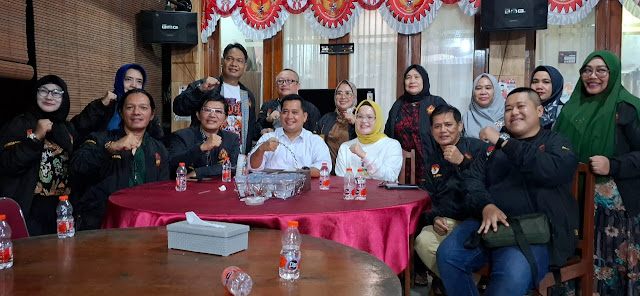 Silahturahmi Pendawa Sumsel Dengan Bupati terpilih Kabupaten Banyuasin Bapak Askolani dan wakil Bupati Ibu Neta