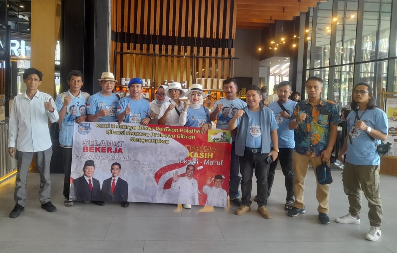 ARPG Usulkan 22 Ketua Umum dan Aktivis Relawan Prabowo Gibran Sebagai Calon Komisaris BUMN dan Tenaga Ahli/Staf Khusus ARPG Usulkan 22 Ketua Umum dan Aktivis Relawan Prabowo Gibran Sebagai Calon Komisaris BUMN dan Tenaga Ahli/Staf Khusus