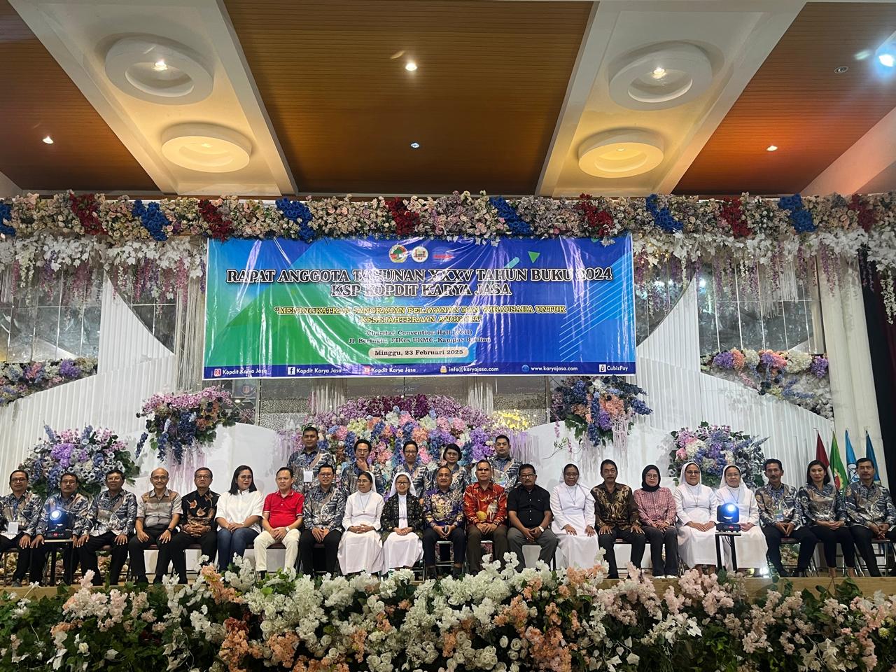 KSP Kopdit Karya Jasa Palembang Tahun Buku 2024 Peroleh SHU 422 Juta KSP Kopdit Karya Jasa Palembang Tahun Buku 2024 Peroleh SHU 422 Juta