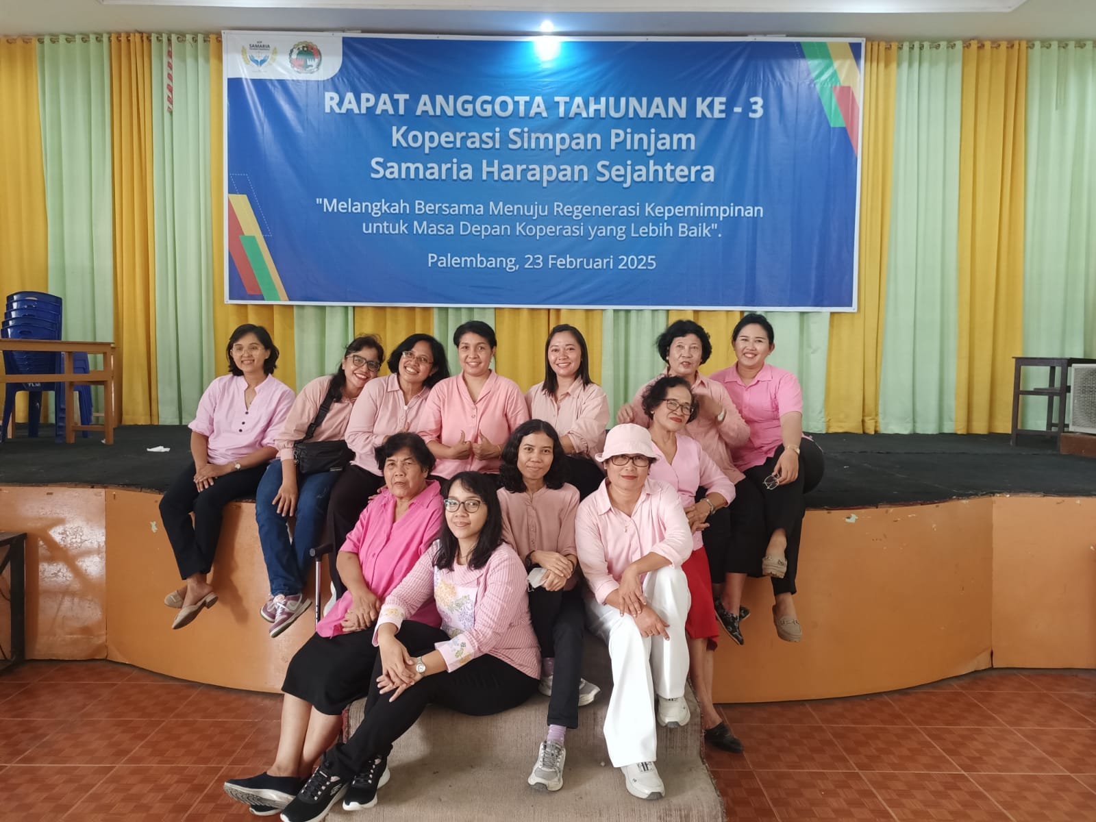 Melangkah Bersama Menuju Regenerasi Kepemimpinan Untuk Masa Depan Yang Lebih Baik Pada RAT Ke-3 Koperasi Samaria
