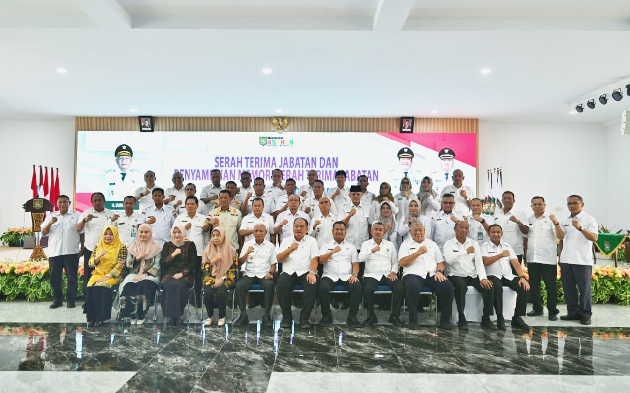 Serah Terima Jabatan Bupati Asahan, Wagub Sumut Surya Ajak Selaraskan Pembangunan Pemkab Dan Pemprov