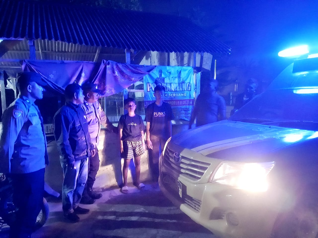 Menjaga Kamtibmas Di Bulan Suci Ramadhan, Polresta Deli Serdang Patroli Menyapa Subuh