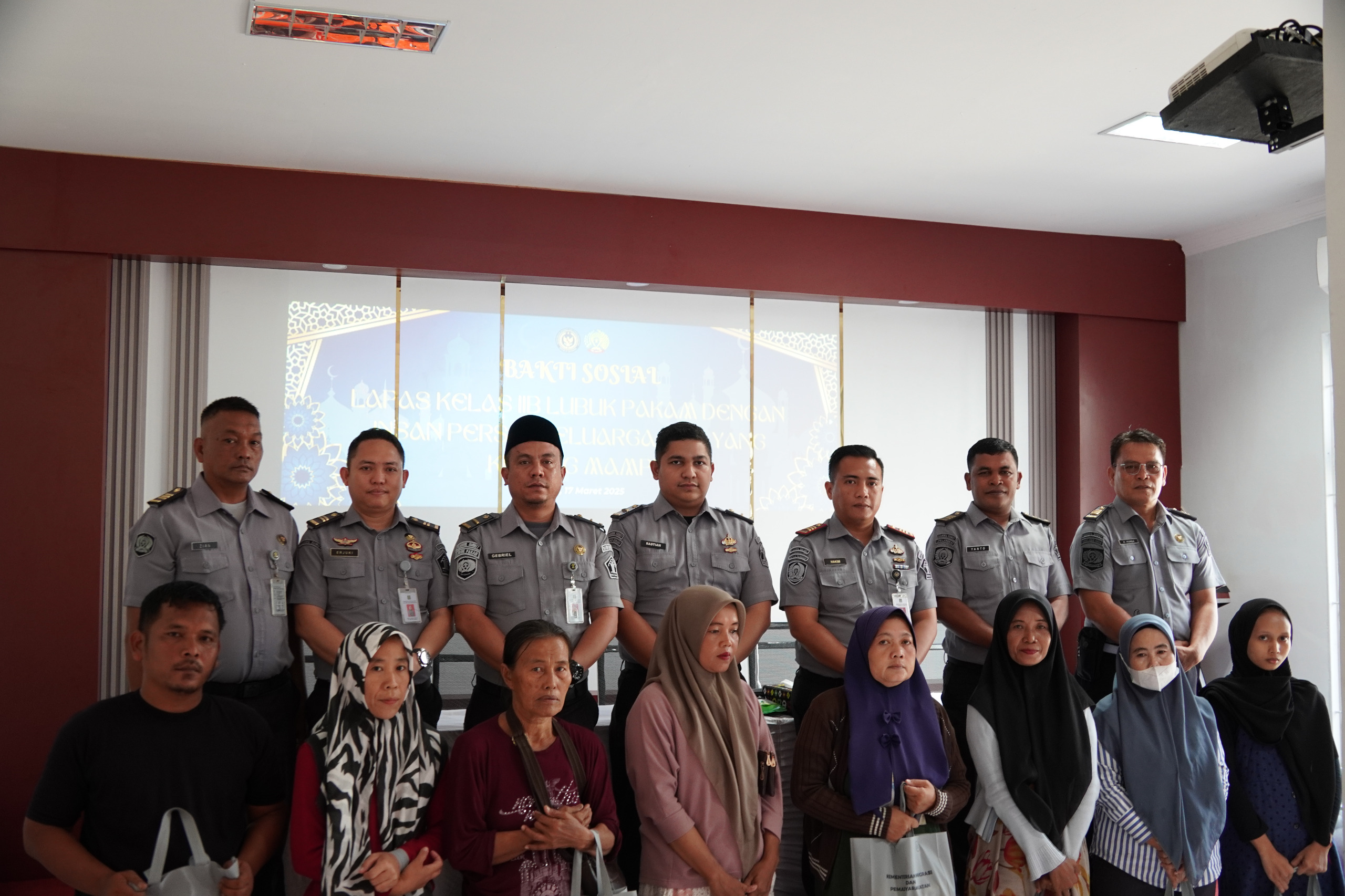 Lapas Lubuk Pakam Kembali Gelar Bakti Sosial Lapas Lubuk Pakam Kembali Gelar Bakti Sosial