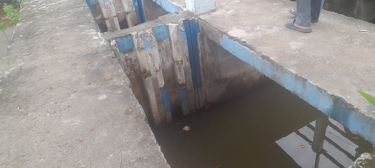 Warga Resa Pintu Air Irigasi Belum di Perbaiki Akibatnya petani Padi Menjerit