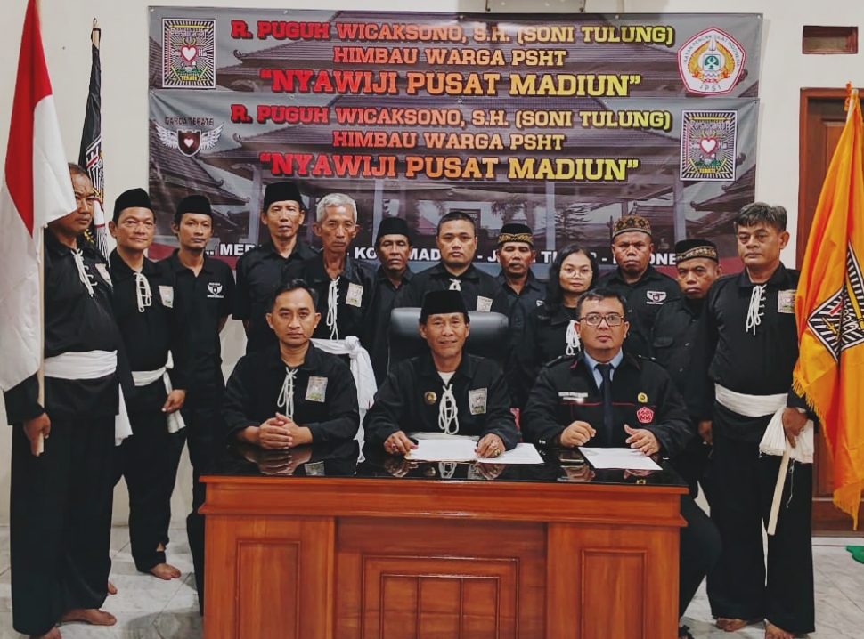 Seruan Rekonsiliasi Nasional PSHT: Kangmas Soni Tulung Tegaskan Amanah Persatuan PSHT Nyawiji