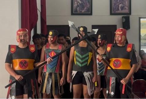 Seminari Santo Paulus Palembang Laksanakan Tablo Kisah Sengsara Yesus Wafat Di Kayu Salib