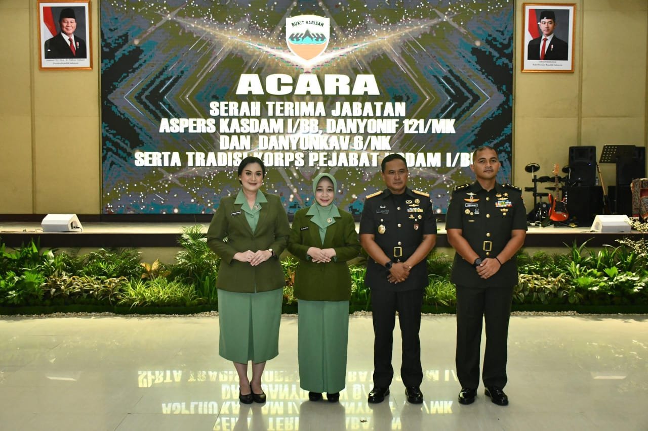 Pangdam I/BB Pimpin Sertijab Tiga Jabatan Strategis, Tegaskan Regenerasi Kepemimpinan Pangdam I/BB Pimpin Sertijab Tiga Jabatan Strategis, Tegaskan Regenerasi Kepemimpinan