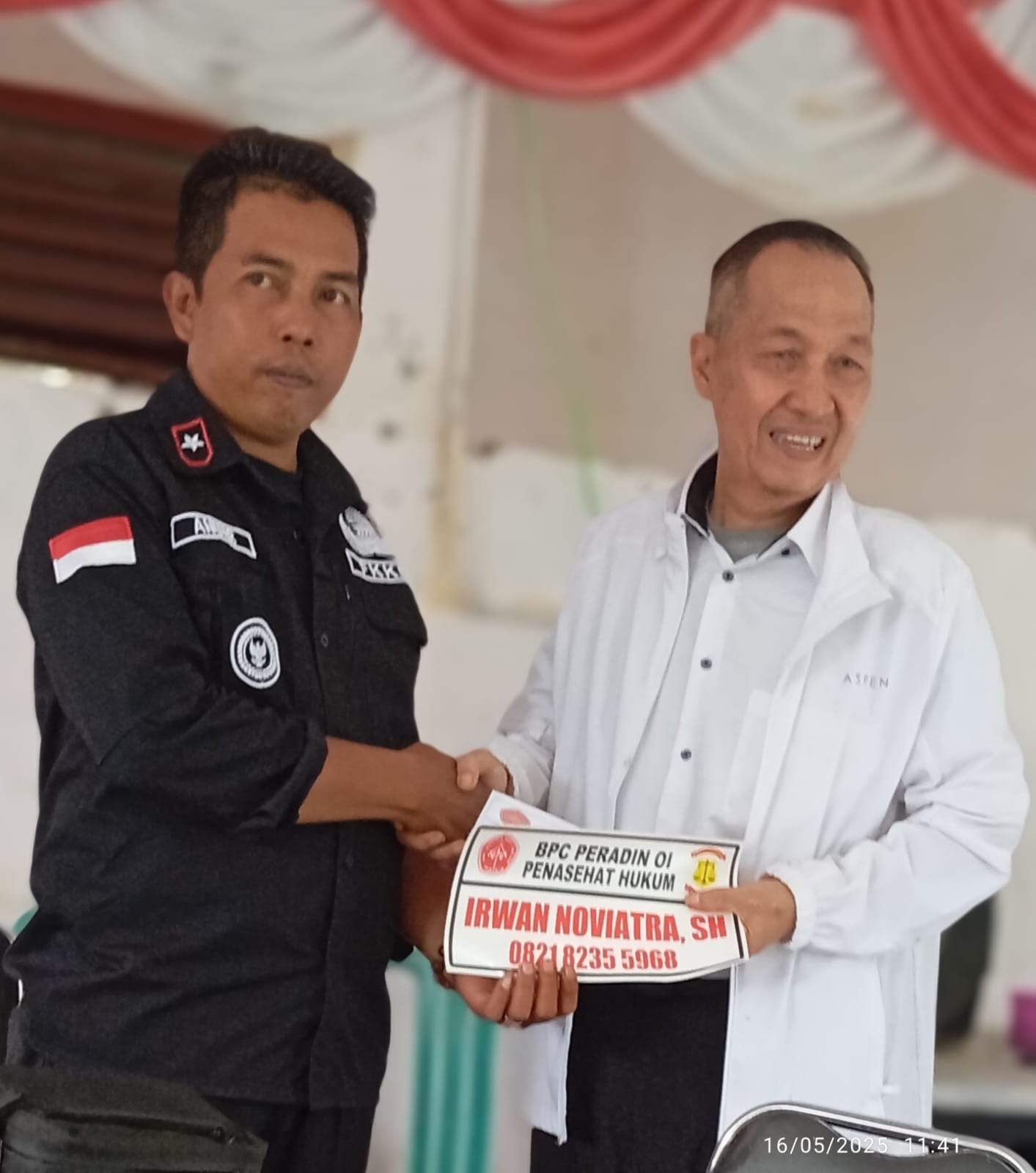 Sinergitas Peradin OI, Kades Dan Media Di Kecamatan Rantau Alai