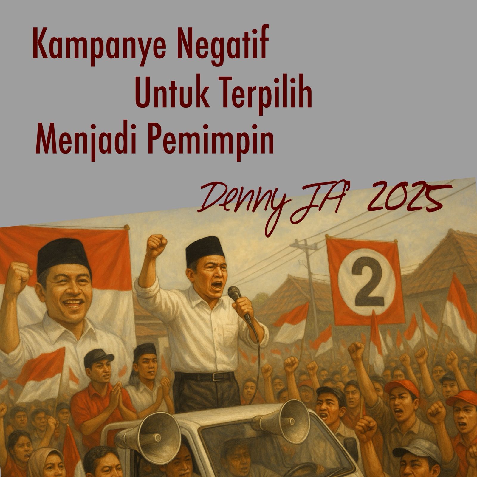 KAMPANYE NEGATIF UNTUK TERPILIH MENJADI PEMIMPIN