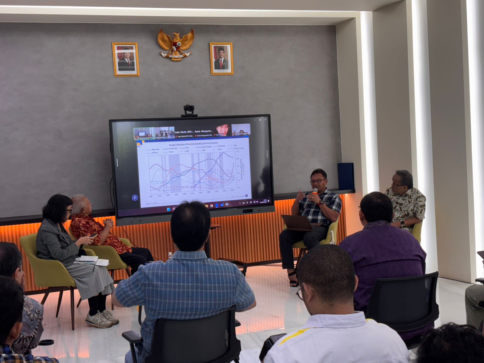 Menjawab Krisis Ekonomi Global dari Perspektif Indonesia, Dalam Seminar Dies Natalis ke -67 ISKA