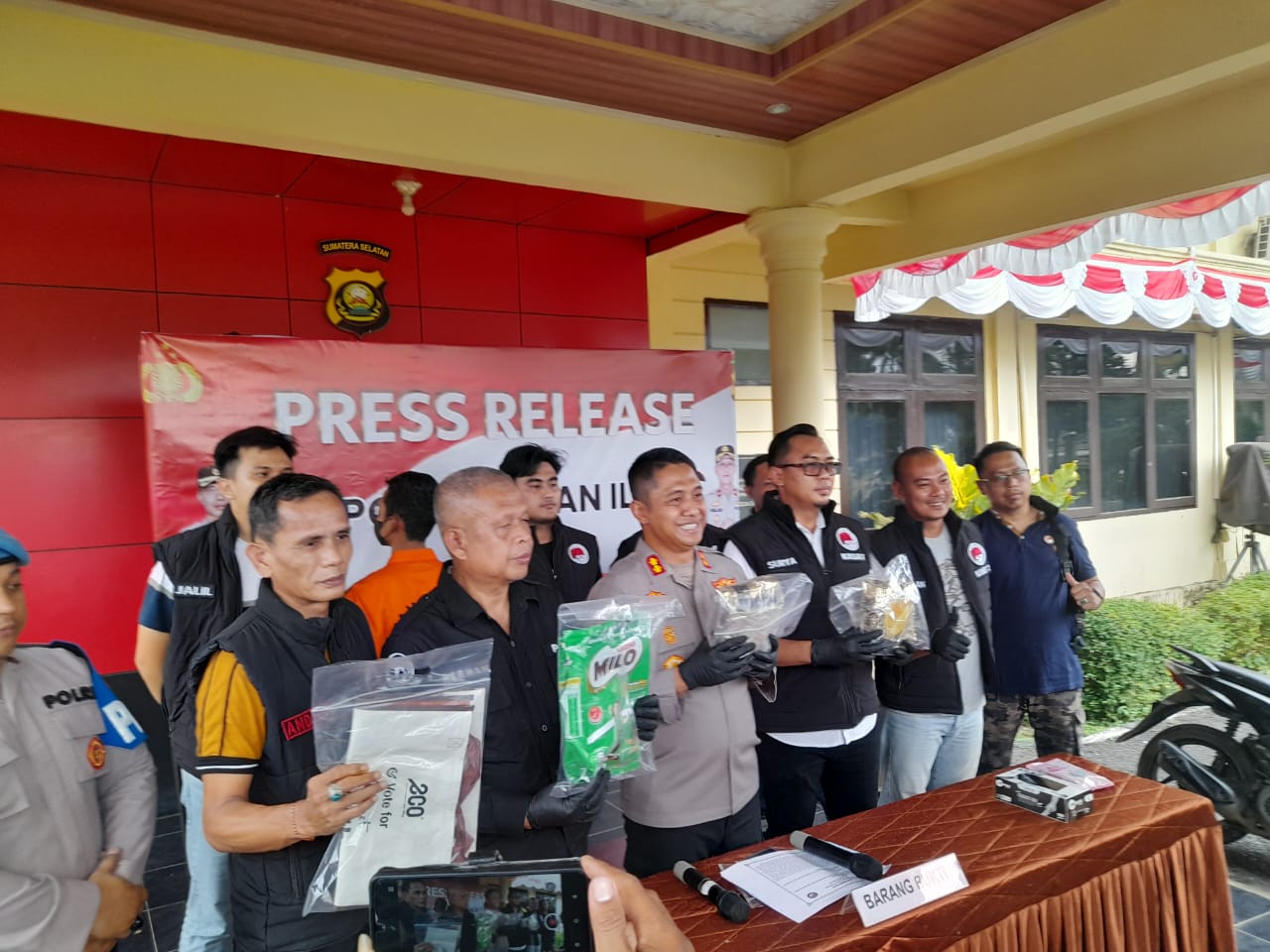 Pengedar Narkoba Dibekuk di Ogan Ilir, Bawa Sabu Seberat 2 Kilogram