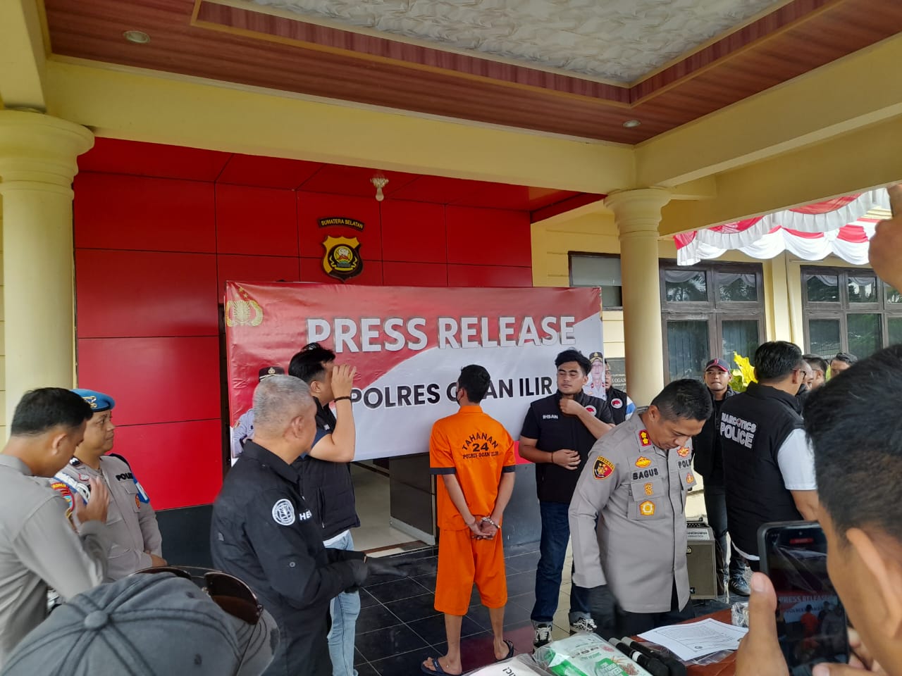 Pengedar Narkoba Dibekuk di Ogan Ilir, Bawa Sabu Seberat 2 Kilogram