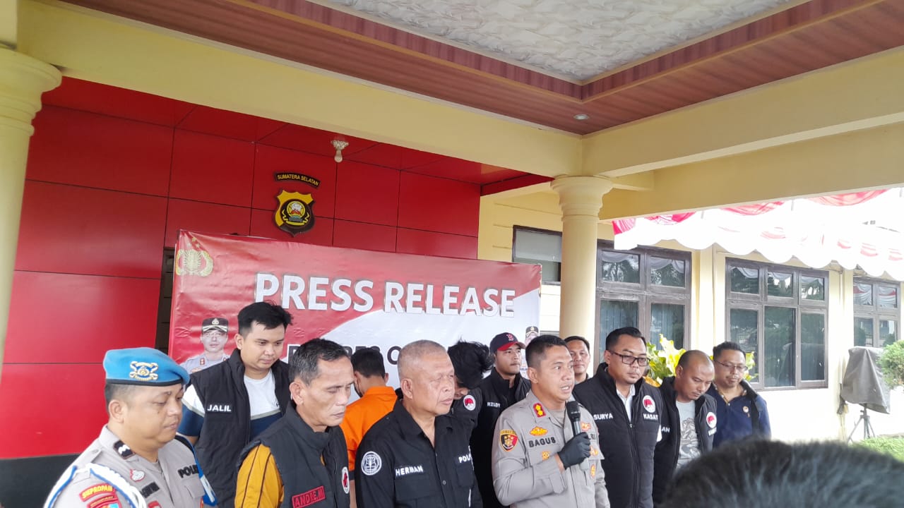Pengedar Narkoba Dibekuk di Ogan Ilir, Bawa Sabu Seberat 2 Kilogram