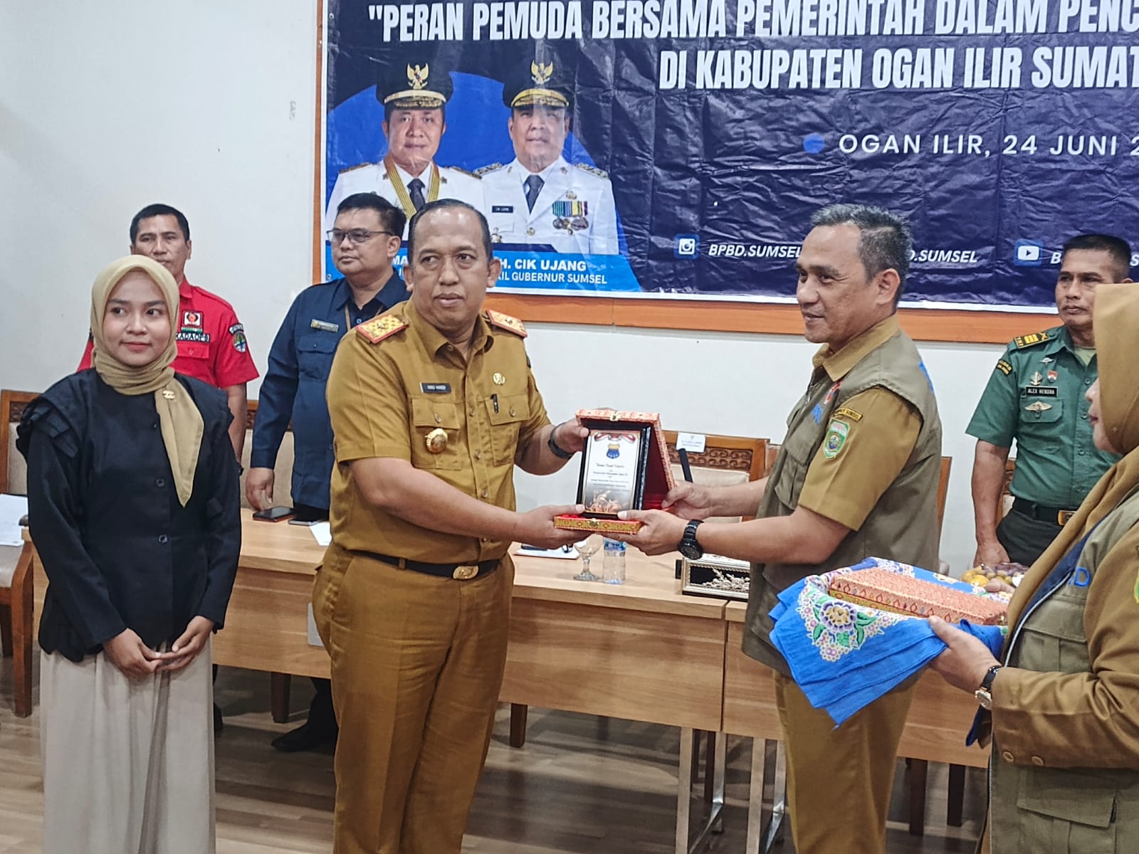 ‎BPBD dan Mahasiswa Kompak Cegah Karhutlah di Kawasan Rawan Sumatera Selatan