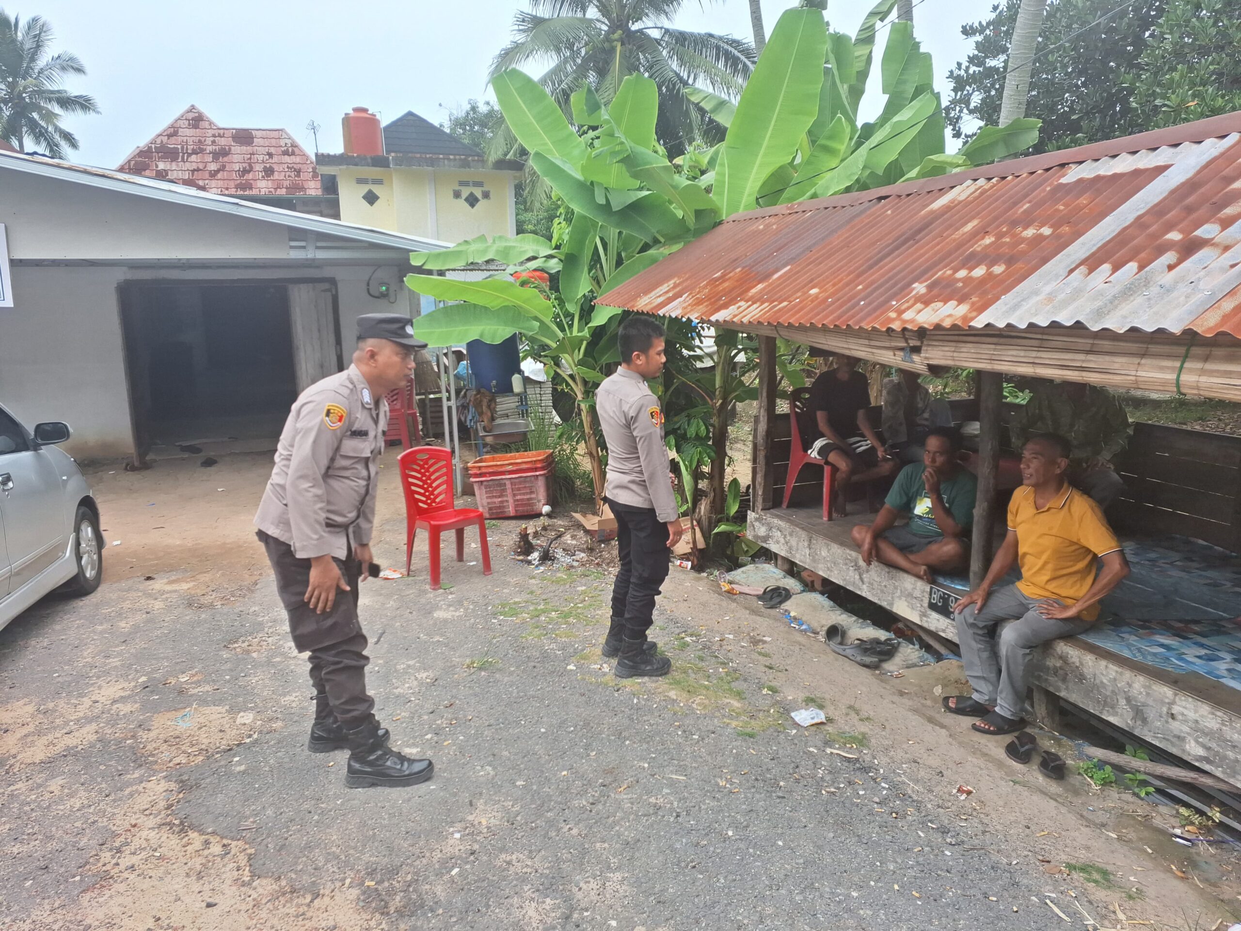 Polsek Tanjung Raja Memberi Himbauwan Munculnya Buaya di Sungai Ogan, Lokasi di Sungai Rotan