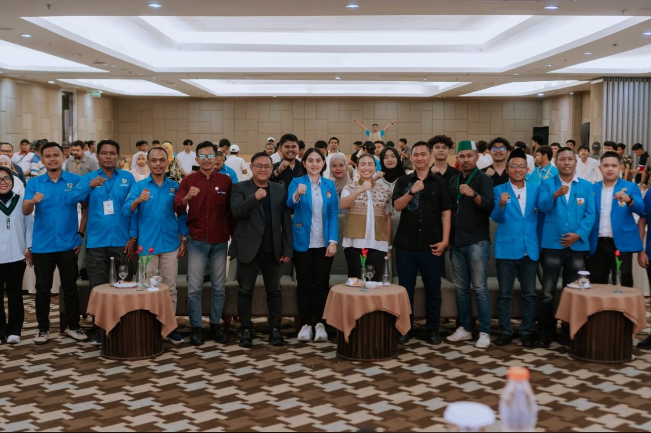 Rapimpurnas KNPI; Saraswati Dorong Pemuda Kawal Pemerintahan Presiden Prabowo