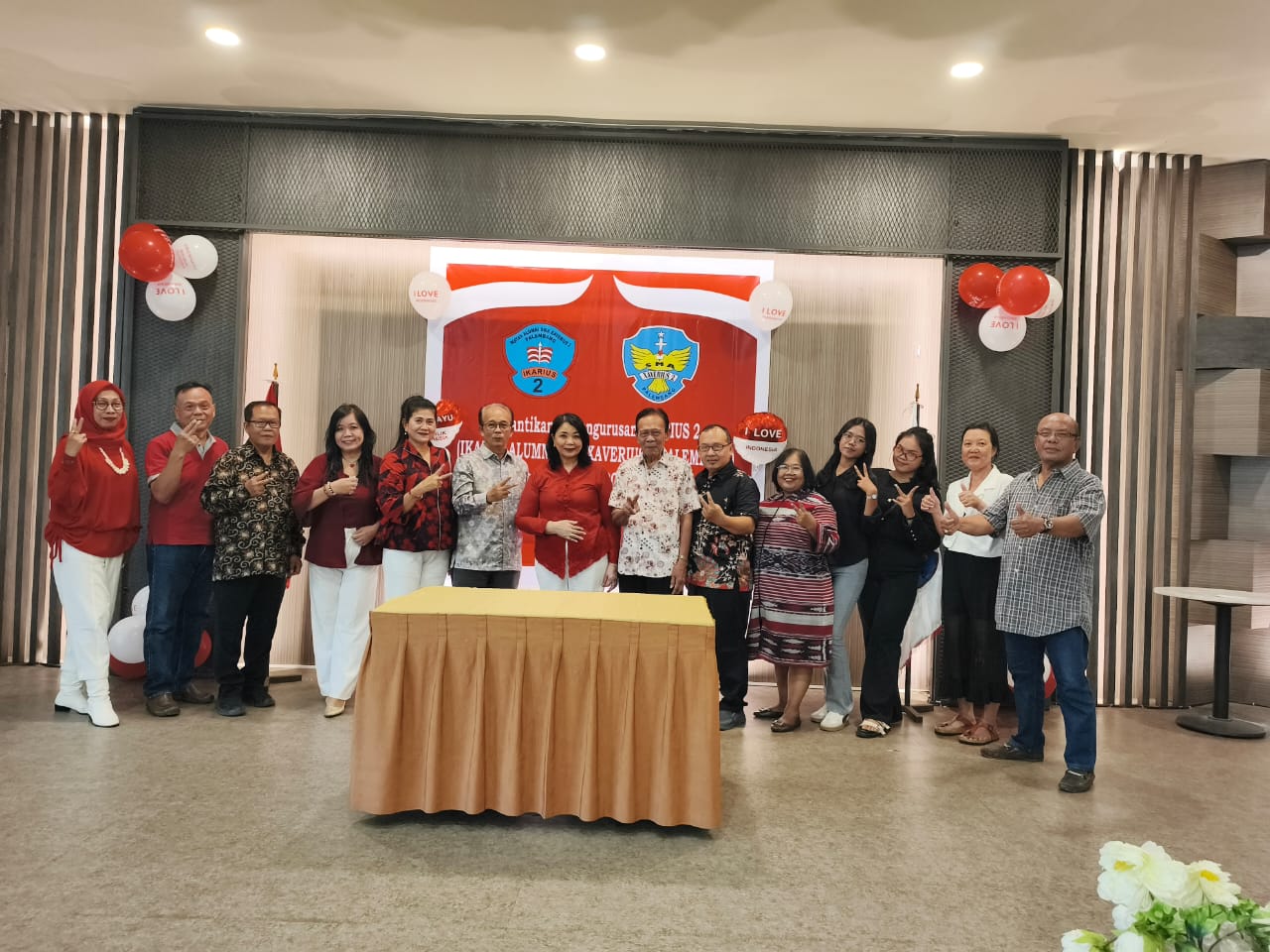 Nyimas Heni Resmi Jabat Sebagai Ketua IKARIUS 2 Palembang 