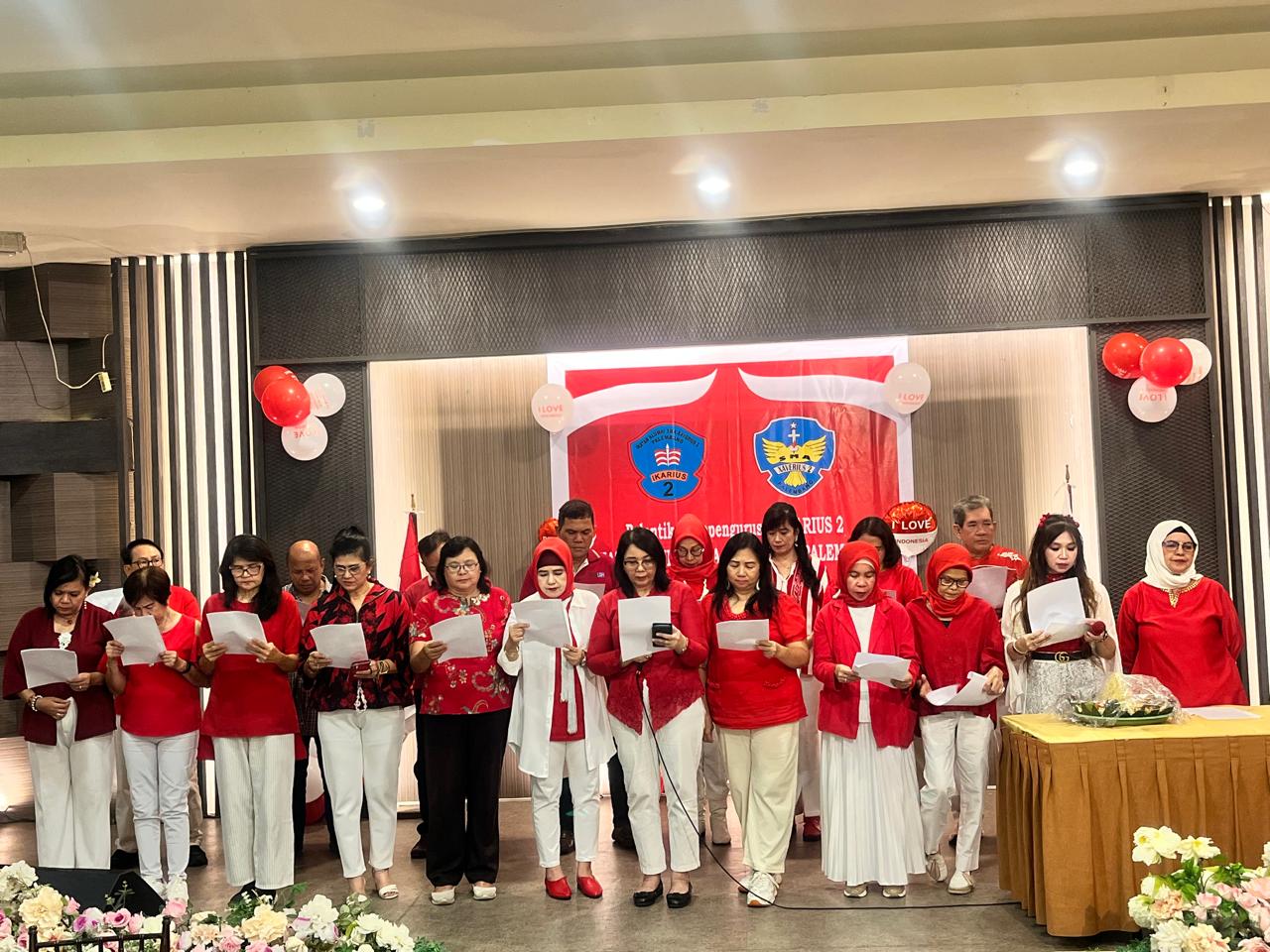 Nyimas Heni Resmi Jabat Sebagai Ketua IKARIUS 2 Palembang 
