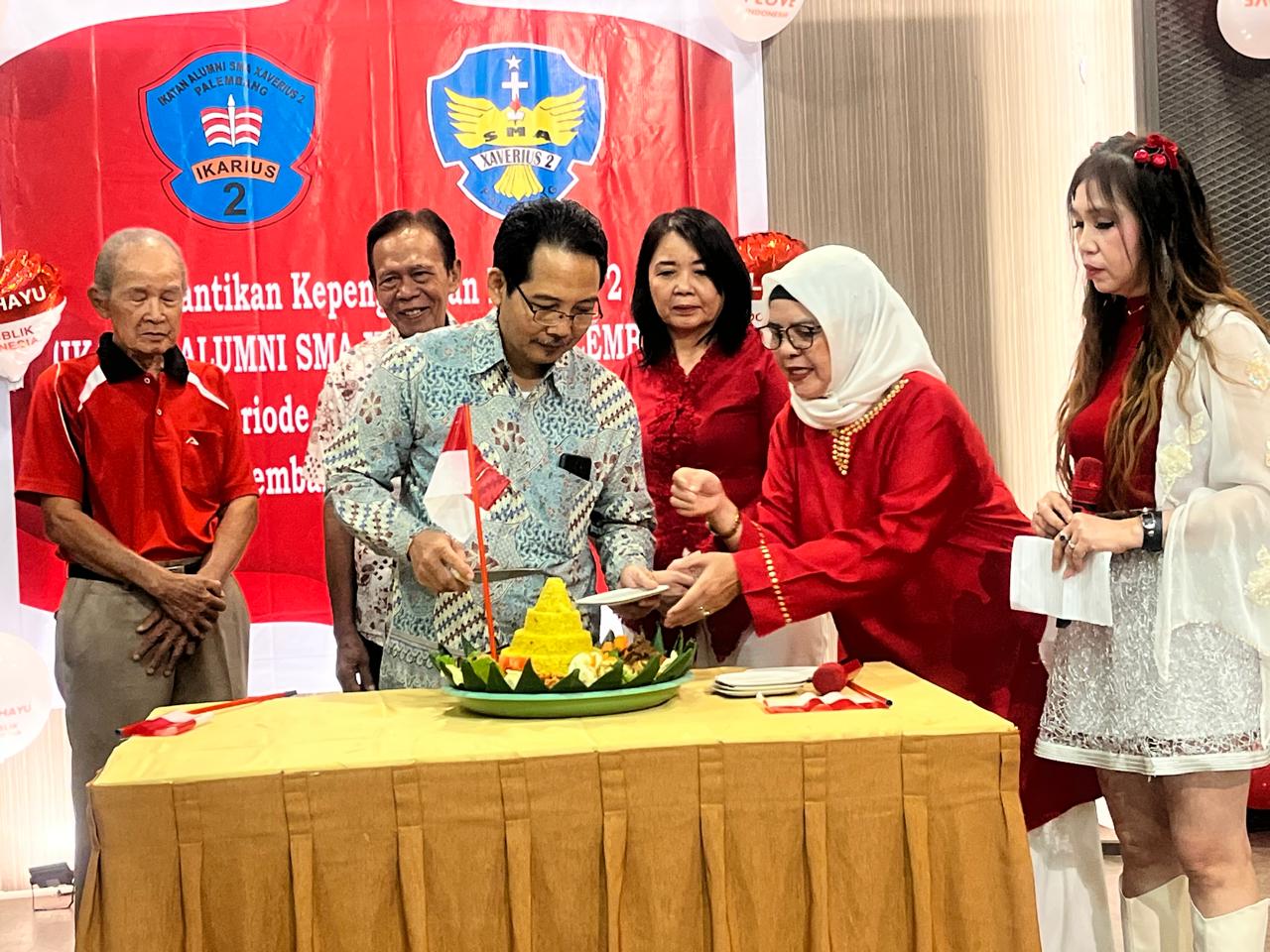 Nyimas Heni Resmi Jabat Sebagai Ketua IKARIUS 2 Palembang 